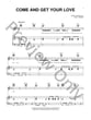 Come and Get Your Love piano sheet music cover